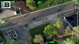 NOWHERE TO RUN TO: Suspect Caught by Dayton Police with Ohio Highway Patrol's Eye-in-the-Sky
