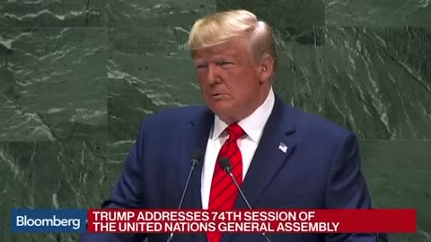 President Trump September 24, 2019 UN speech