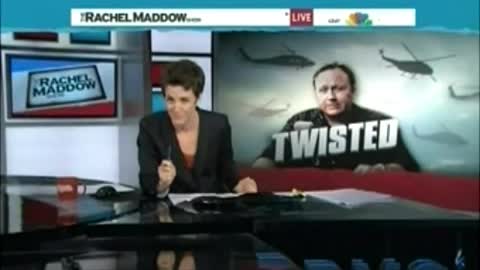 MSNBC Maddow Completely Lies About Alex Jones