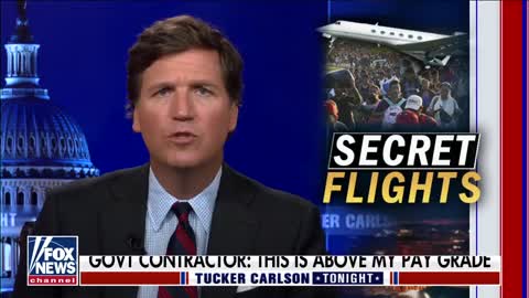 Tucker Carlson Government contractors admit to flying illegal immigrants to smaller airports