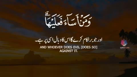 Surah Fussilat _ Ayah 46_ Quran Urdu Whatsapp Status _ Urdu Whatsapp Status _ Ur