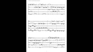 J.S. Bach - Well-Tempered Clavier: Part 2 - Fugue 04 (Bassoon Quintet)