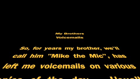My Brothers Voicemails ep.1