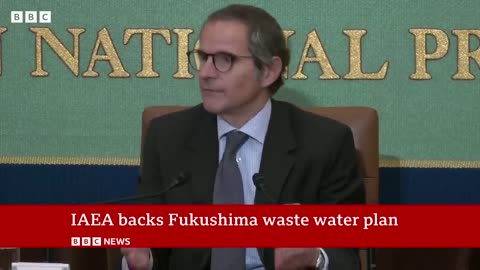 Fukushima nuclear plant into the sea has been approved