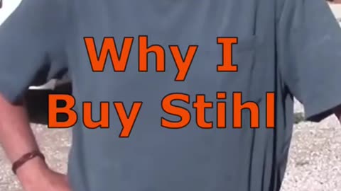 Why Do I Buy Stihl Equipment? Full Video: https://youtu.be/I-0Yn1CZBKo