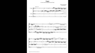 J.S. Bach - Well-Tempered Clavier: Part 1 - Fugue 09 (Brass Quartet)