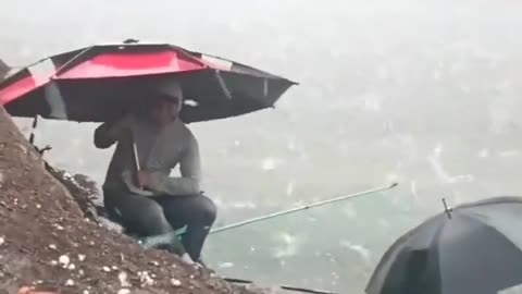 Strong hailstorm, China | April 18, 2024