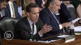 Josh Hawley REACTS To His BAN on Congress Trading Stocks Getting Shot Down