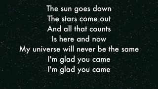 The Wanted I'm Glad you came Lyrics