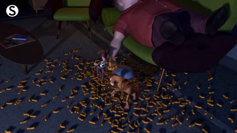 Toy Story 2 Cheetos Scene