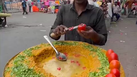 Famous Ragda Chaat of Kolkata #streetfood #shorts