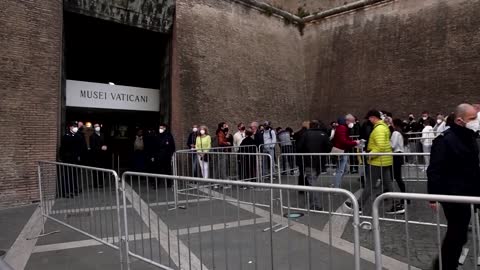 Indigenous delegates visit Vatican museums