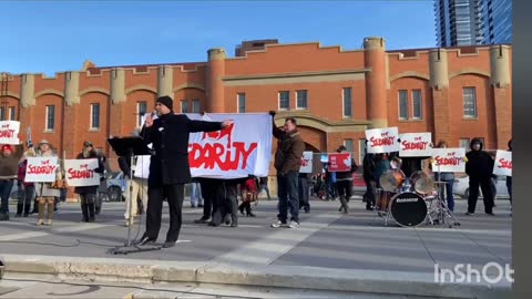 Calgary Alberta Worldwide Freedom Rally - Support Out Truckers Convoy For Freedom #NoVaxxPass #Nominated EVER #TrudeauMustGo