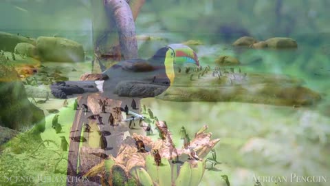 Birds Of The World 4K - Scenic Wildlife Film With Calming Music