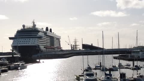Celebrity Reflection Celebrity Cruises in Portas do Mar Ponta Delgada Azores Portugal - 06.11.2022