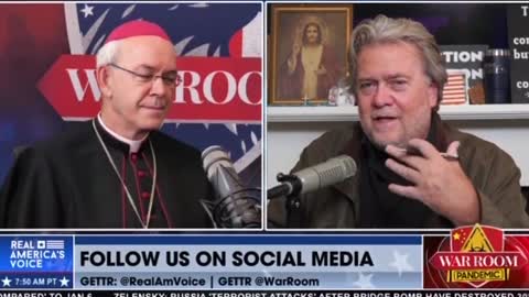 Bishop Athanasius Schneider joins Steve Bannon to talk about Vatican 2