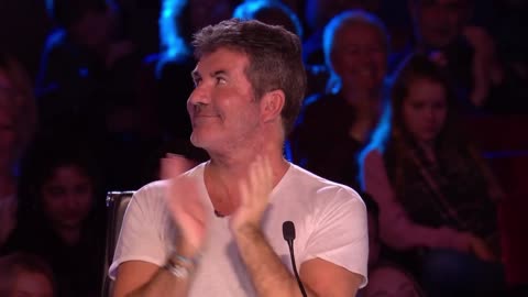 BEST Donald Trump Impression Has Simon Cowell LOL!