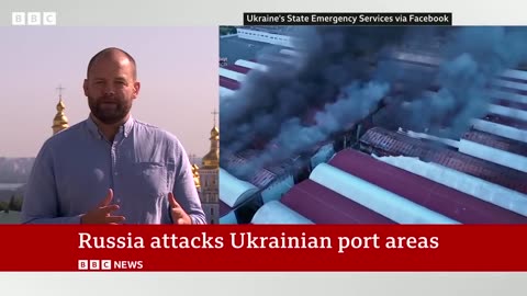 Russia Says Ships heading Ukrainian ports potential military targets- BBC News