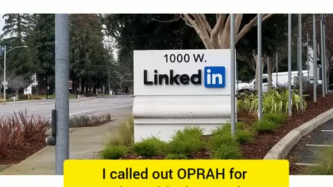 Poor Oppressed Oprah! LinkedIn Censors Me!