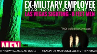 Marfoogle News - 'THEY ARE 100% NOT HUMAN" | NEW: MULTIPLE SIGHTINGS IN VEGAS
