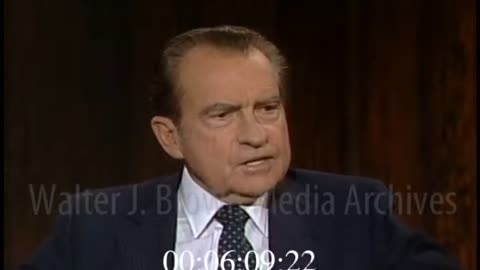 Richard Nixon's Warning of the Media Elitist Complex and its Power To Destroy