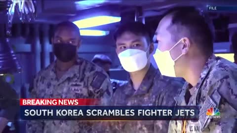 South Korea Scrambles Fighter Jets In Response To North Korean Aircraft NBC News 720万位订阅者 订阅