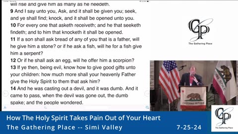 How the Holy Spirit Takes Pain Our of Your Heart