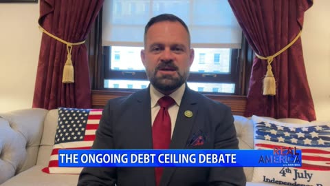 REAL AMERICA -- Dan Ball W/ Rep. Cory Mills, Exposing Dems Lies About GOP Debt Ceiling Bill