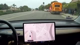 Tesla Self Driving Feature Unveiled