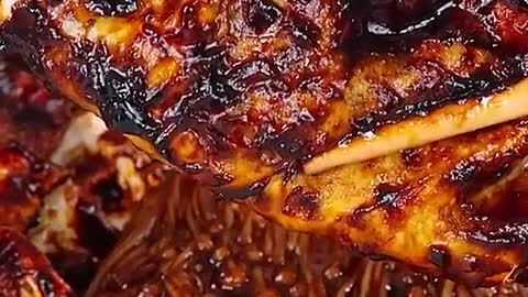 Black Bean Noodles, Spicy Enoki Mushrooms #zoeyasmr #zoeymukbang #bigbites #mukbang #asmr #food #먹방