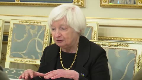 U.S. Treasury Secretary Yellen makes a surprise visit to Kyiv to "reinforce the Biden admin's support for Ukraine."