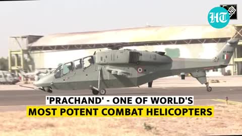 IAF's war machine 'Prachand' shines during exercise with Indian Army in Rajasthan