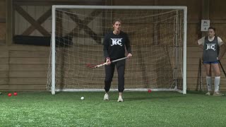 Kylie Kelce inspires next generation of field hockey