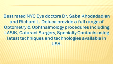 Manhattan Eye Specialists