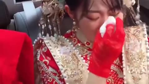 Chinese wedding couple
