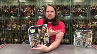 WWE NWO Mattel Retro Ringside Collectibles 4 Pack | Unboxing • Review