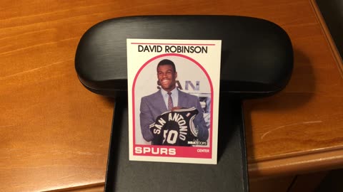 Basketball Card, 1989-90 Hoops, #138 David Robinson Rookie, MADE THE NEWS!