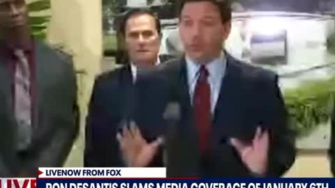 Ron DeSantis: January 6 is left wing media's 'Christmas'