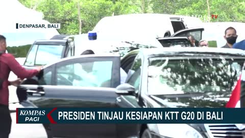 Jelang KTT G20, Jokowi Mengecek Kesiapan dan Kelengkapan Fasilitas Venue di Bali