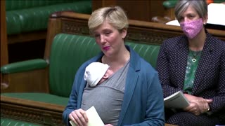 UK lawmaker brings baby to maternity leave debate