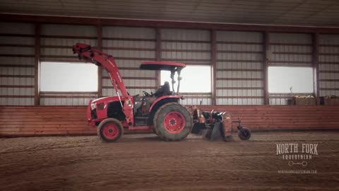 Indoor Arena Footing Upgrade | North Fork Equestrian