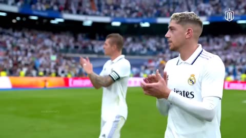 Fede Valverde is WORLD CLASS!!🤍 #HalaMadrid See less #viral #vdeos