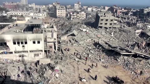 Gaza's Al Shifa hospital a sea of rubble and bodies