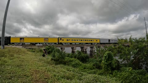 Lake Placid Limited 148 Sugar Express Crossing Over Swing Bridge In Moore Haven Florida