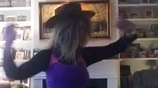 In Love with a Cowboy when the sun goes down! with Rockin Dancing Mom 65