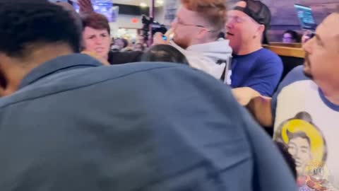 Journalist Tayler Hansen Choked Out and Body-Slammed by socialist Nazi mob at Beto O’Rourke Event after Screaming Out Question on Transitioning Children