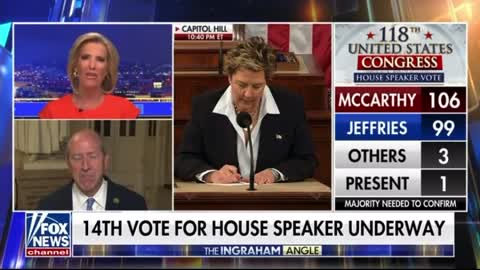 1.6.23 Dan Bishop on Laura Ingraham: House Speaker Vote