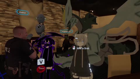 VRChat kids mom pulls off his VR headset