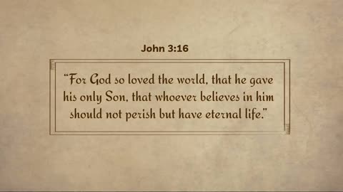 John 3:16 interpreted with proper context