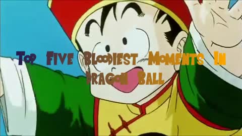 Top 5 Bloodiest Moments In Dragon Ball/Z/GT